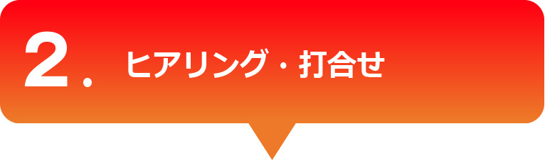 ヒアリング・打合せ